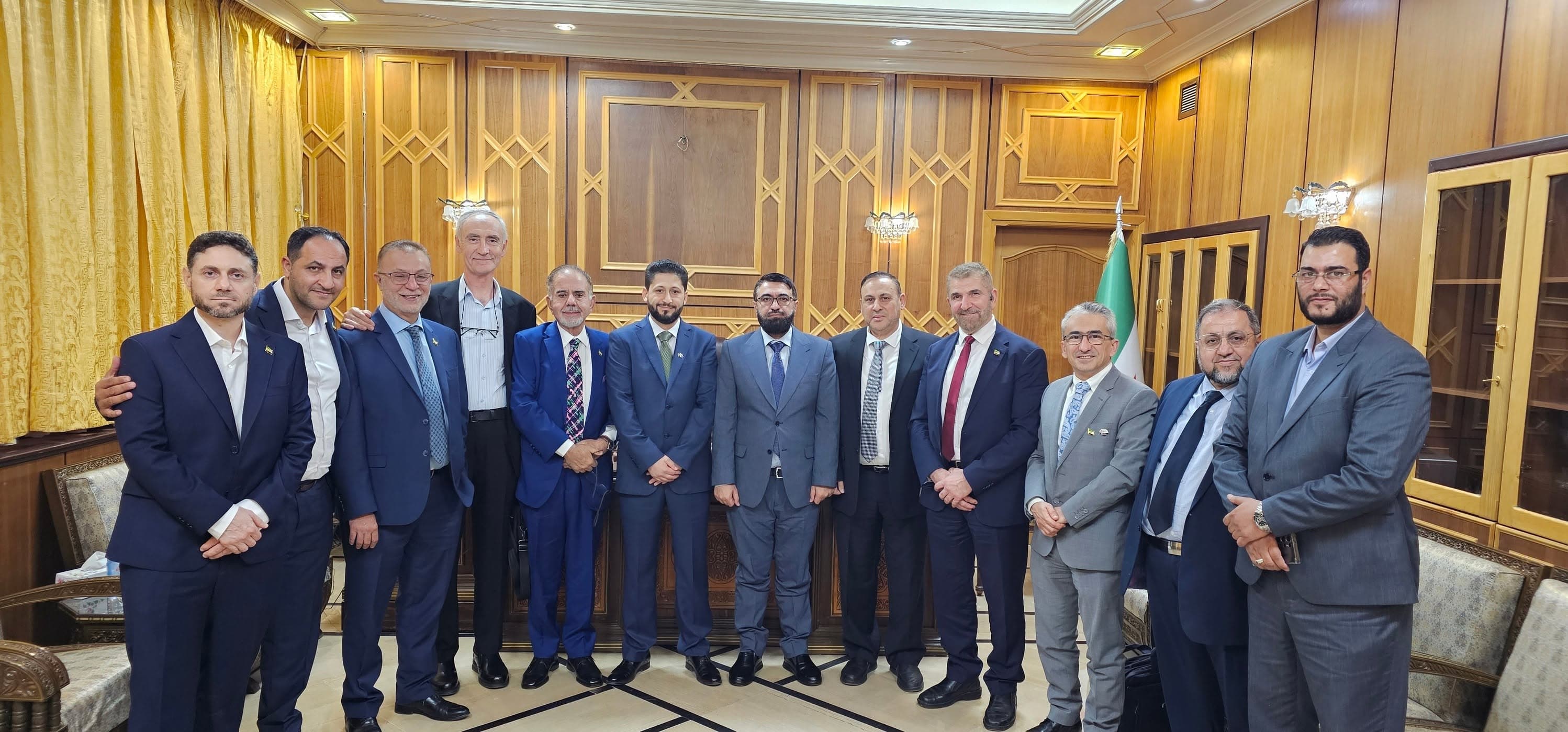 AFSSA delegation visiting Syria's Ministry of Foreign Affairs and Expatriates